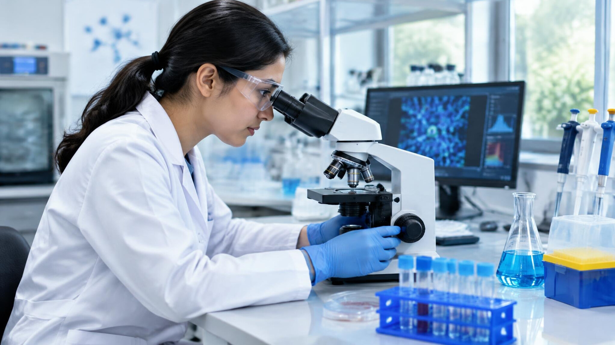 scientist in laboratory