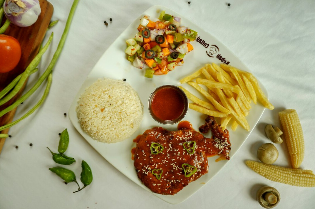 balanced meal plate